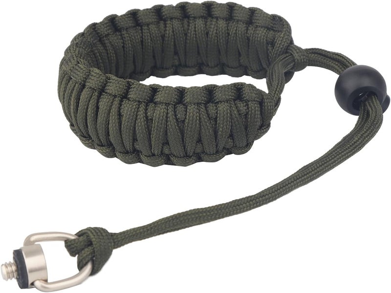 Rigdance Paracord Camera Wrist Strap Lanyard with Screw for Insta 360 X3, Ace Pro, DSLR Cameras, Selfie Sticks - Image 1